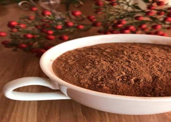 Sağlıklı Şekersiz Koyu Kahverengi Kakao Tozu, Alkalized Baking Kakao Tozu