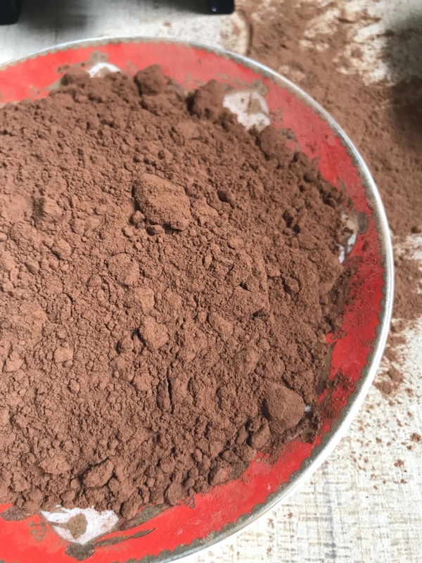Ticari 100 Saf Kahverengi Kakao Tozu Negatif Salmonella Bakteri ISO 9001 Onaylandı